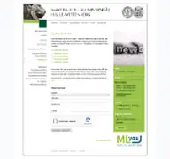 Kleine Seitenvorschau von newsletter.uni-halle.de