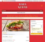 Kleine Seitenvorschau von baba-kebab-brb.de