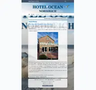 Kleine Seitenvorschau von hotel-ocean.de
