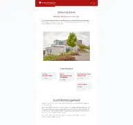 Kleine Seitenvorschau von koellertal-klinik.de