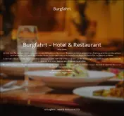Kleine Seitenvorschau von hotel-restaurant-burgfahrt.de