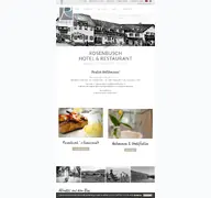 Kleine Seitenvorschau von hotel-rosenbusch.de