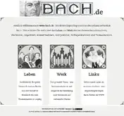 Kleine Seitenvorschau von bach.de