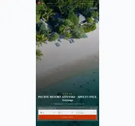 Kleine Seitenvorschau von pacificaitutaki.resorthotel.de