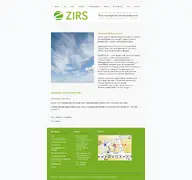 Kleine Seitenvorschau von zirs-online.de