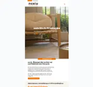 Kleine Seitenvorschau von nexiu.de