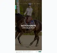 Kleine Seitenvorschau von oranjehof.de