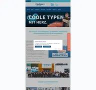 Kleine Seitenvorschau von heuberger.de
