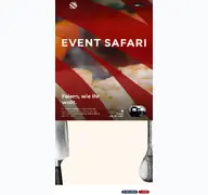 Kleine Seitenvorschau von event-safari.de
