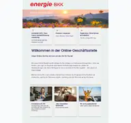 Kleine Seitenvorschau von meine.energie-bkk.de