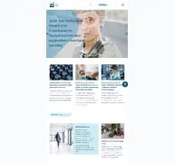 Kleine Seitenvorschau von zi-mannheim.de