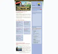 Kleine Seitenvorschau von draisine-mecklenburg.de