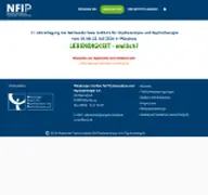 Kleine Seitenvorschau von nfip-tagung.de
