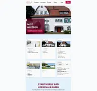 Kleine Seitenvorschau von stw-badherrenalb.de
