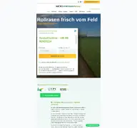 Kleine Seitenvorschau von sued-rasen.de