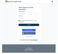 Kleine Seitenvorschau von support.mercanto.ch
