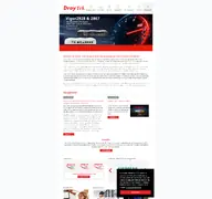 Kleine Seitenvorschau von draytek.de