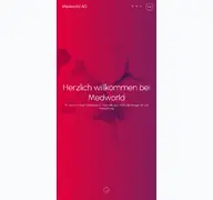 Kleine Seitenvorschau von medworld.ch