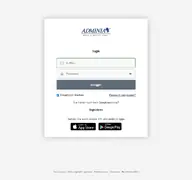 Kleine Seitenvorschau von portal.adminia.de