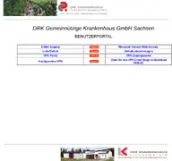 Kleine Seitenvorschau von portal.drk-khs.de