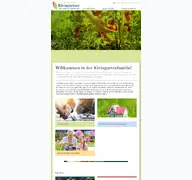 Kleine Seitenvorschau von kleingaertner.at