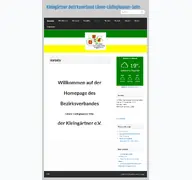 Kleine Seitenvorschau von kleingarten-luenen.de