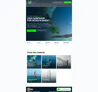 Kleine Seitenvorschau von surf-sport.de