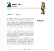Kleine Seitenvorschau von freischuetz-digital.de