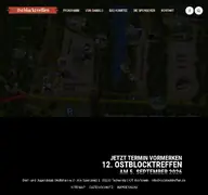 Kleine Seitenvorschau von ostblocktreffen.de