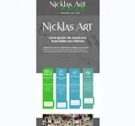 Kleine Seitenvorschau von nicklasart.de