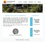 Kleine Seitenvorschau von ostenfeld-nf.de