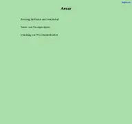 Kleine Seitenvorschau von aerar.de