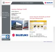 Kleine Seitenvorschau von suzuki-bahlinger.de