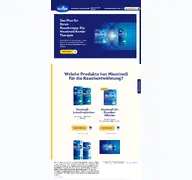 Kleine Seitenvorschau von nicotinell.de