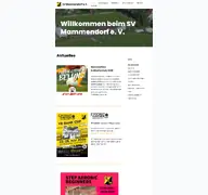 Kleine Seitenvorschau von sv-mammendorf.de