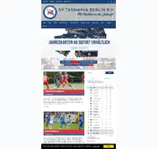 Kleine Seitenvorschau von sv-tasmania-berlin.de