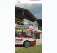 Kleine Seitenvorschau von niedermayr-autoglas.de