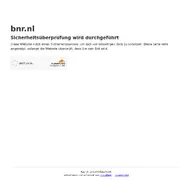 Kleine Seitenvorschau von bnr.nl