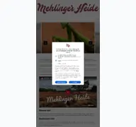 Kleine Seitenvorschau von mehlinger-heide.de