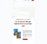 Kleine Seitenvorschau von draculatours.de