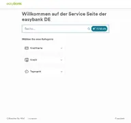 Kleine Seitenvorschau von services.easybank.de