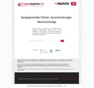 Kleine Seitenvorschau von tagesregister.ch