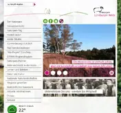 Kleine Seitenvorschau von naturpark-lueneburger-heide.de