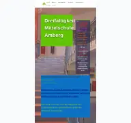 Kleine Seitenvorschau von dreifaltigkeits-mittelschule-amberg.de