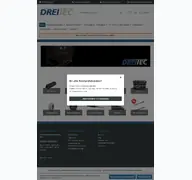 Kleine Seitenvorschau von dreitec.de