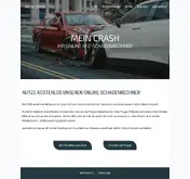 Kleine Seitenvorschau von meincrash.de
