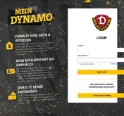 Kleine Seitenvorschau von meindynamo.dynamo-dresden.de