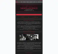 Kleine Seitenvorschau von nightofscience.de