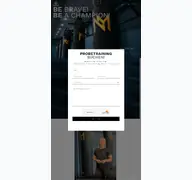 Kleine Seitenvorschau von braveboxing.de