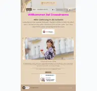 Kleine Seitenvorschau von dressdreams.de
